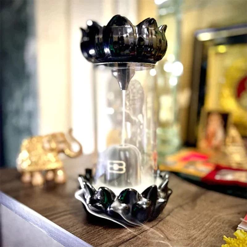 Ceramic Shiva Smoke Fountain Incense Holder™