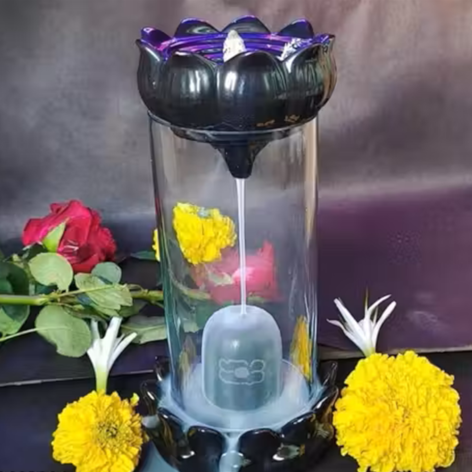 Ceramic Shiva Smoke Fountain Incense Holder™