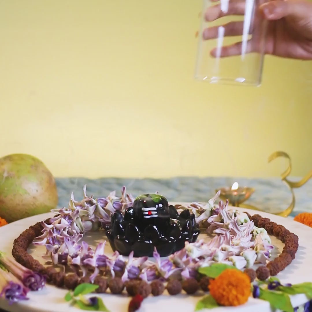 Ceramic Shiva Smoke Fountain Incense Holder™